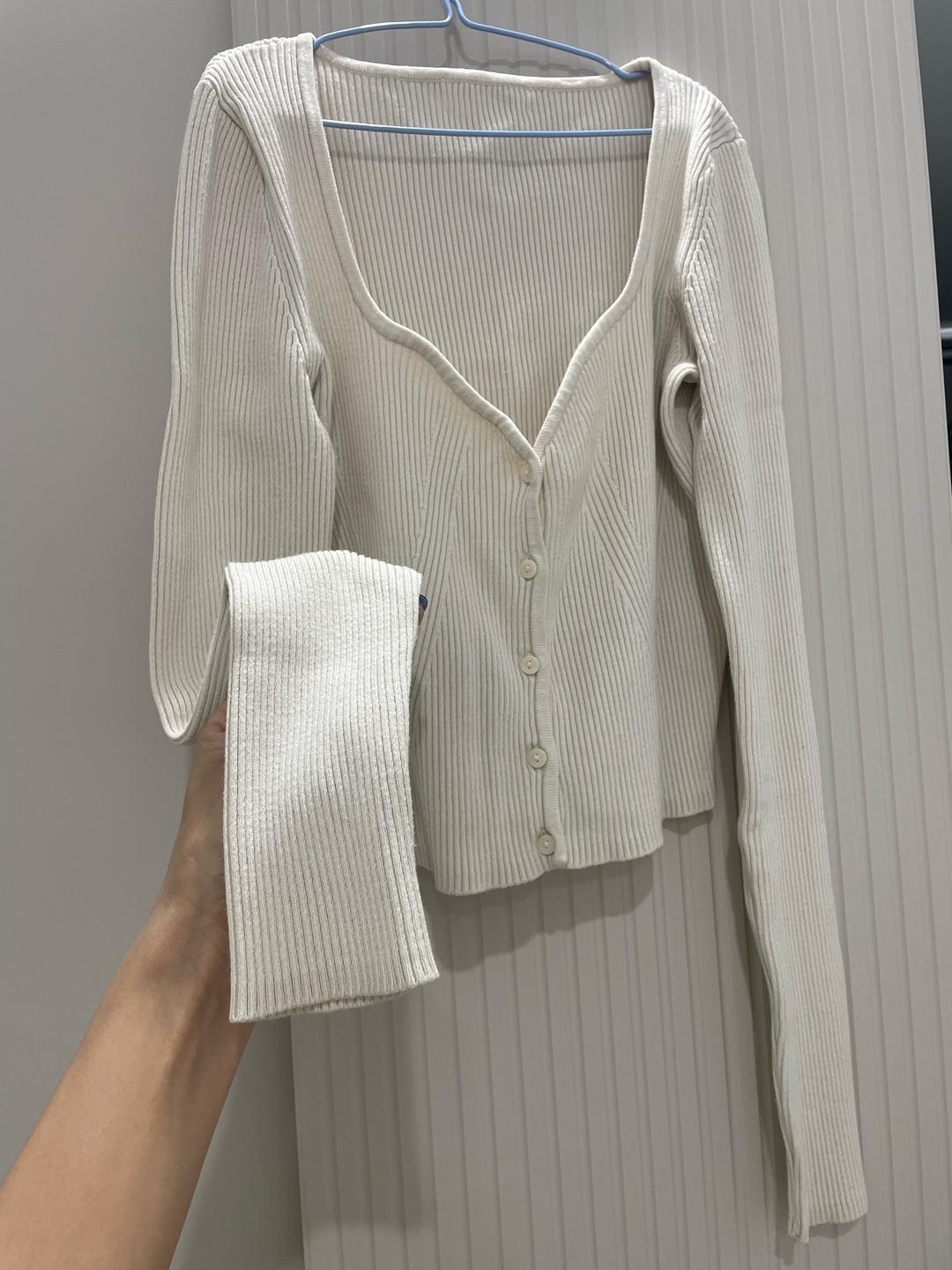 H&M Кардиган в рубчик — фото 2