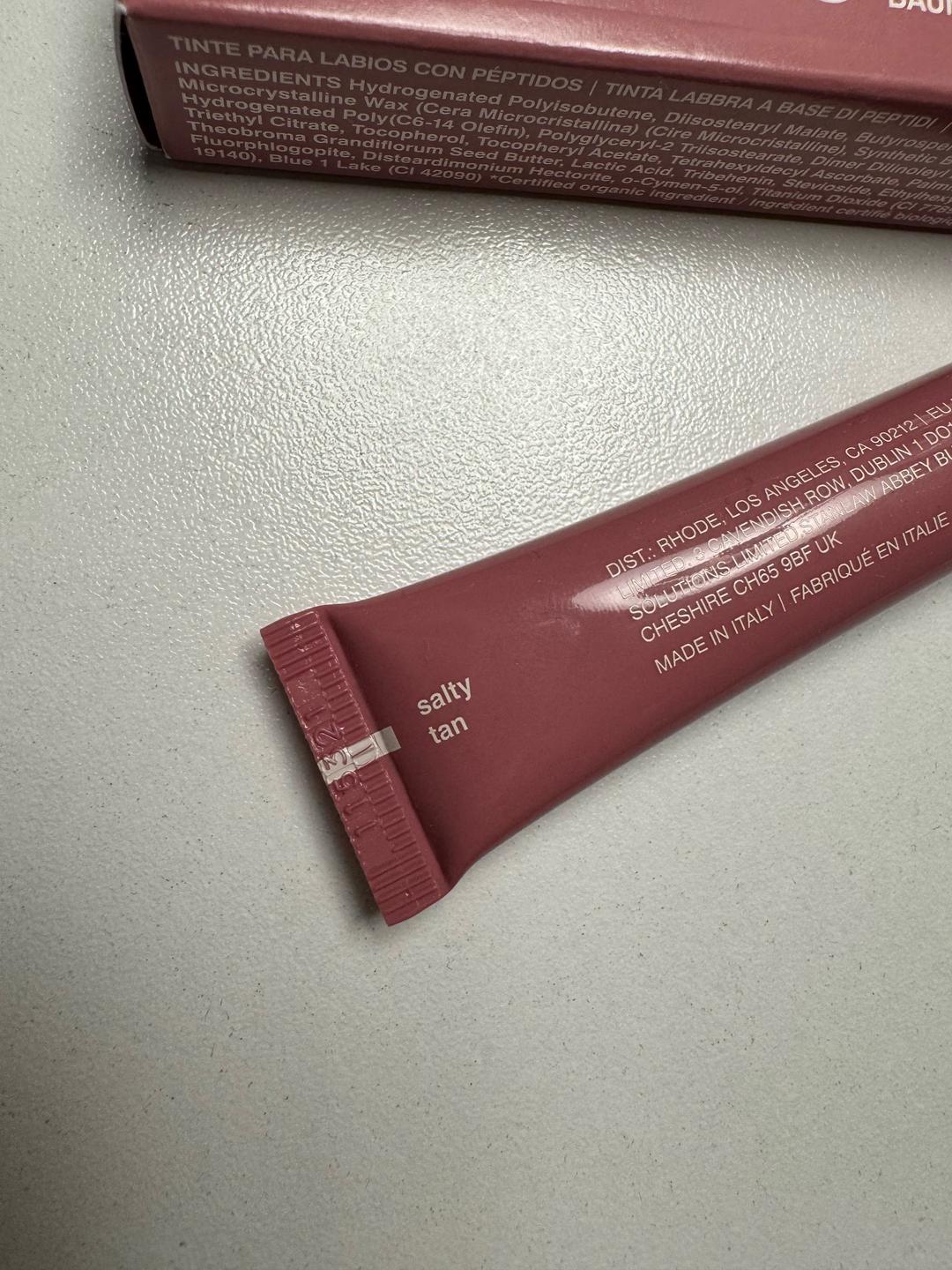 Rhode Блеск тинт для губ rhode peptide lip tint salty tan — фото 2