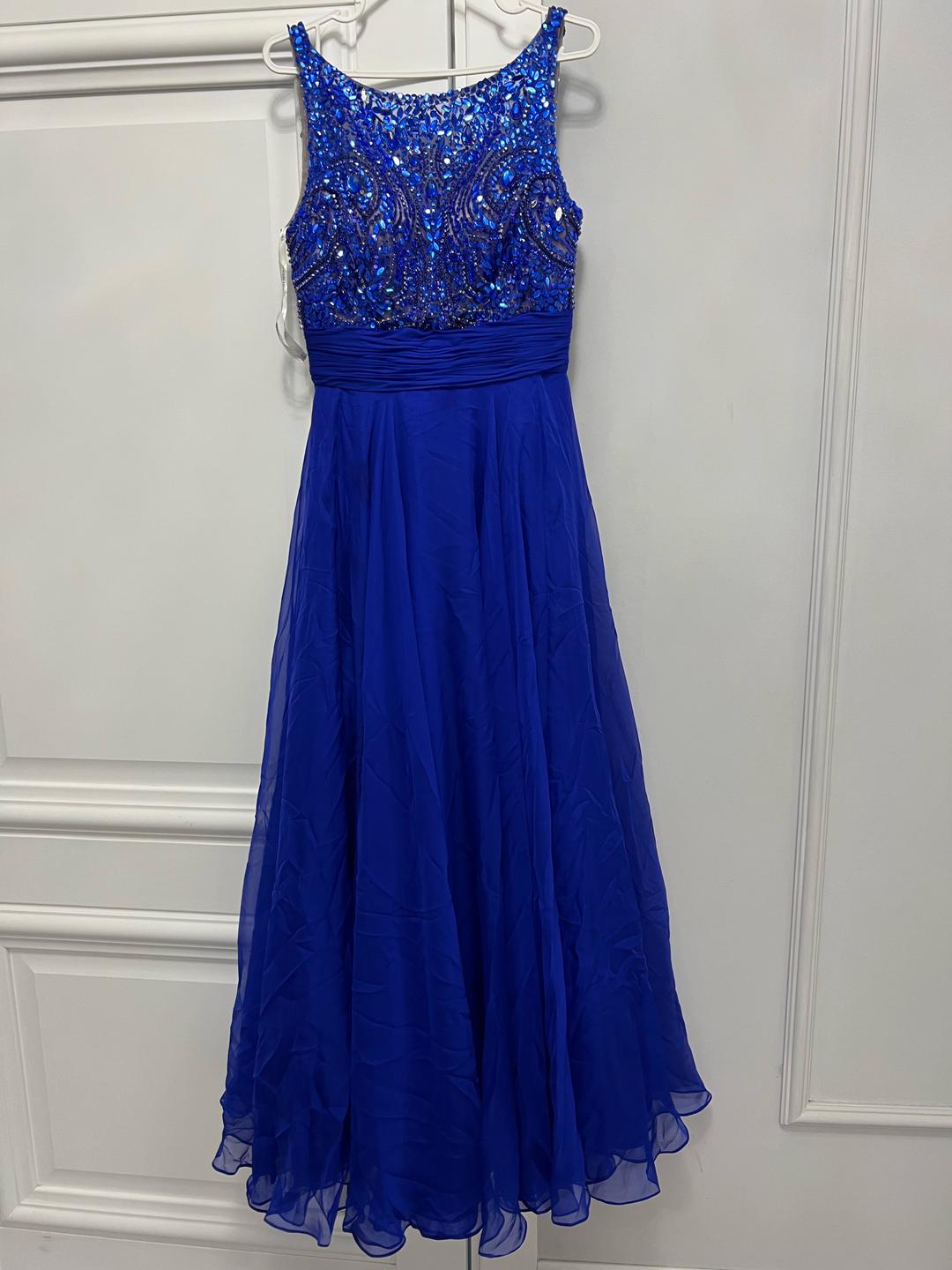Sherri Hill Вечернее платье Sherri Hill в пол с ручной вышивкой стразами — фото 2