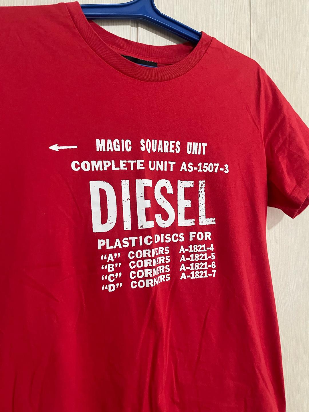 Diesel Красная Футболка Diesel — фото 2