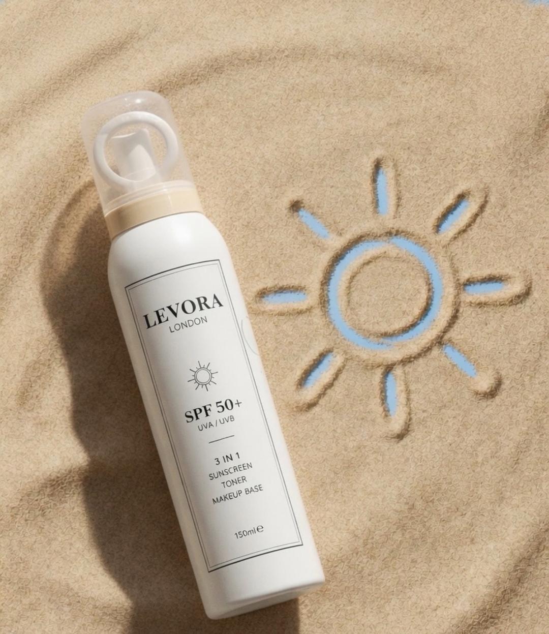 Levora LONDON SPF 50+ солнцезащитное средство 3 в 1 LEVORA — фото 2