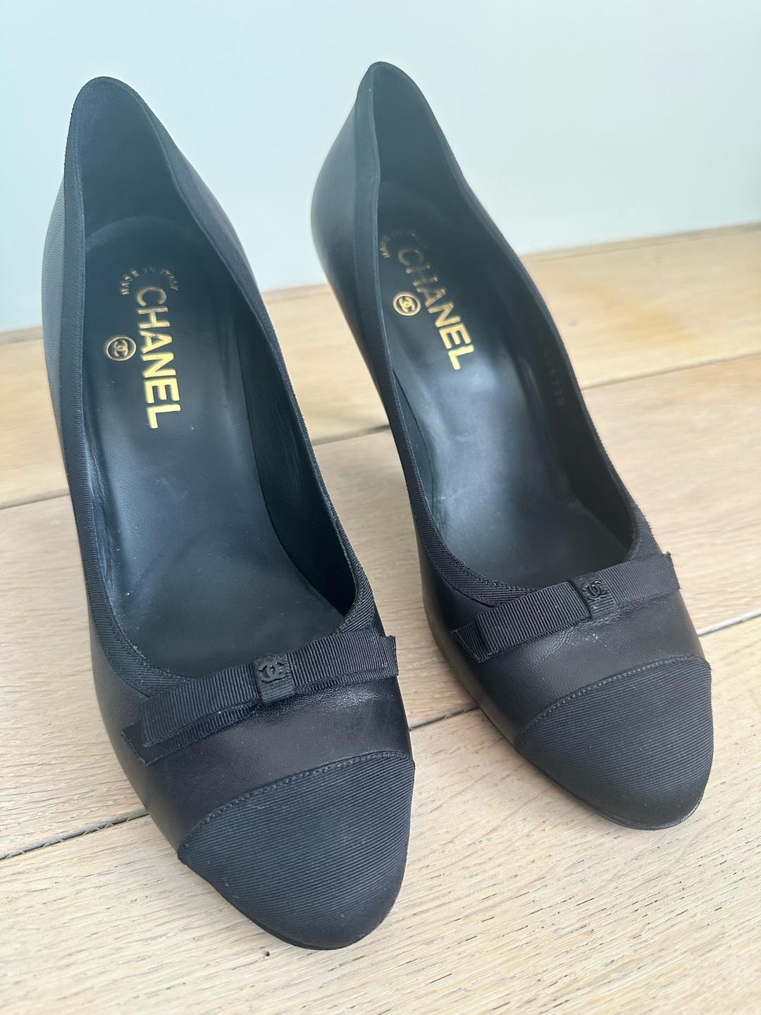 Chanel Черные туфли-лодочки Chanel — фото 2