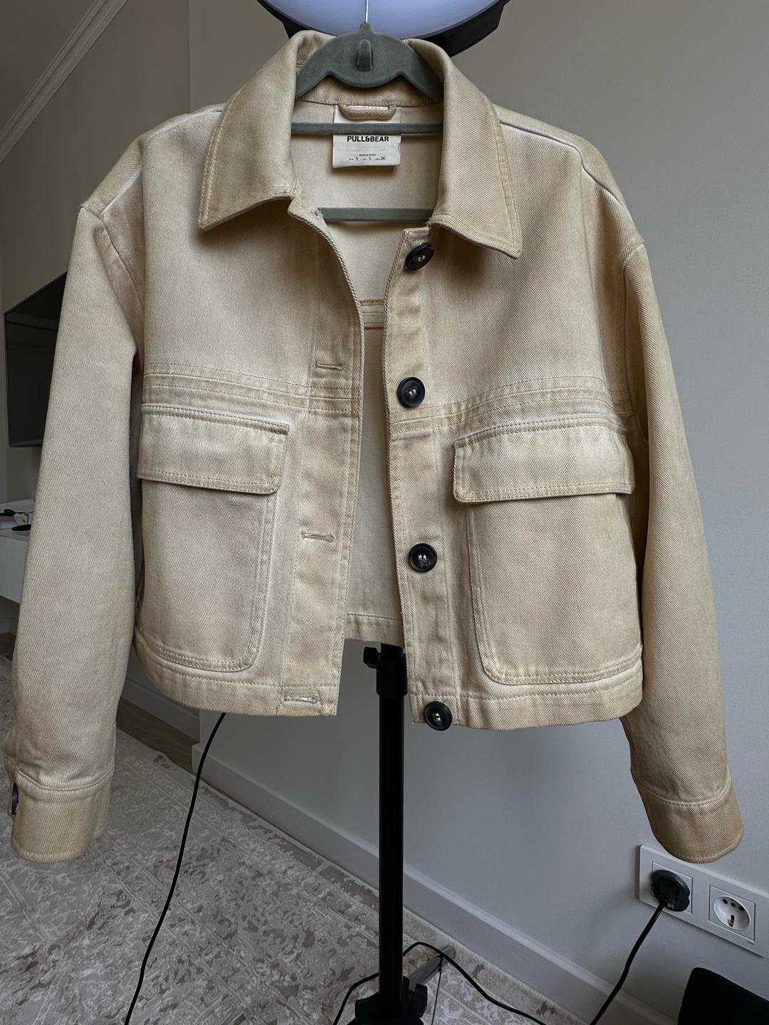 Pull & Bear Куртка джинсовая укороченная PULL&BEAR — фото 2