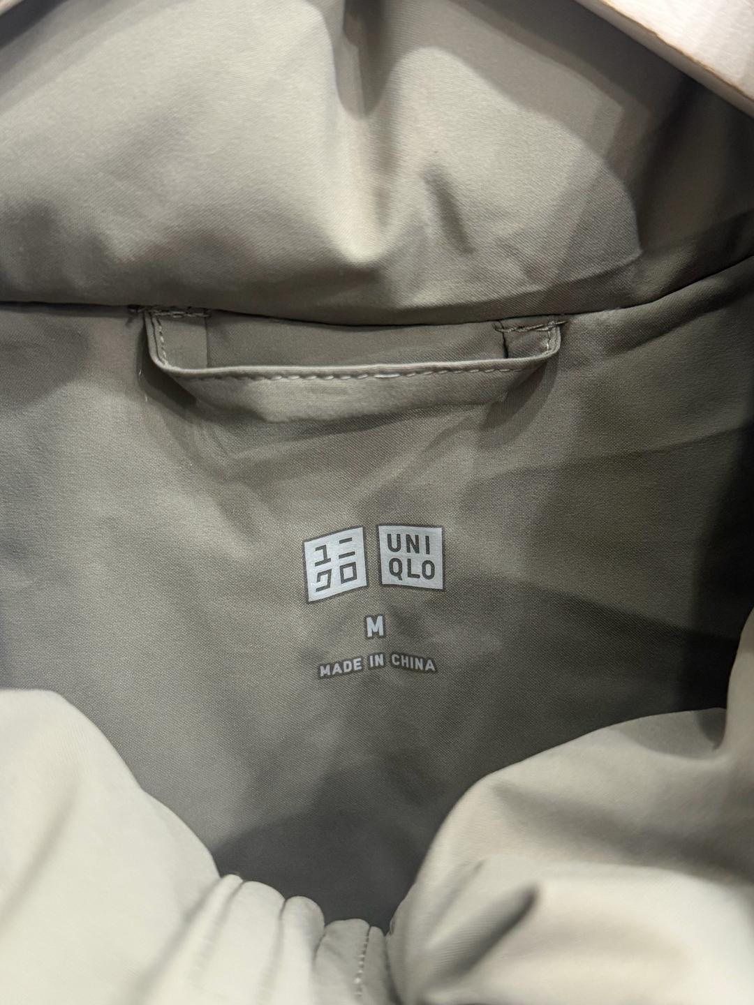 Uniqlo Куртка UNIQLO (серо-хаки) — фото 2