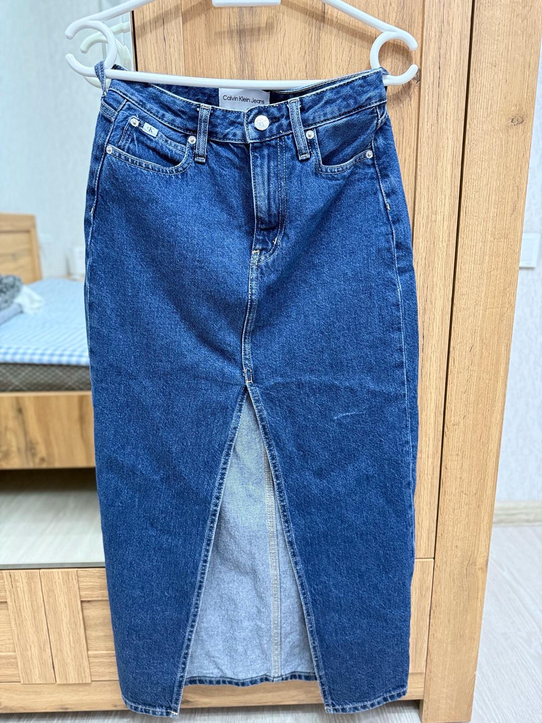 Calvin Klein Джинсовая юбка — фото 2