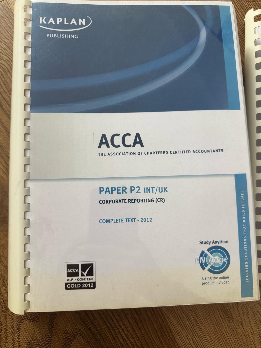 Kaplan Kaplan Study Material ACCA — фото 2