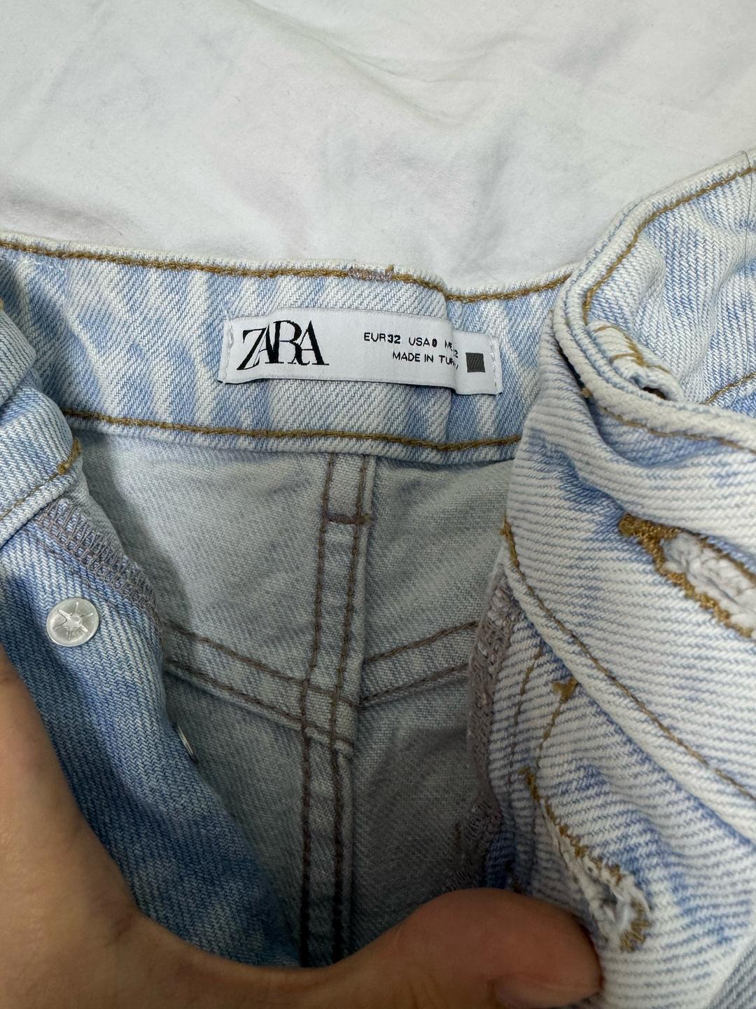 Zara Джинсовые шорты Зара — фото 2