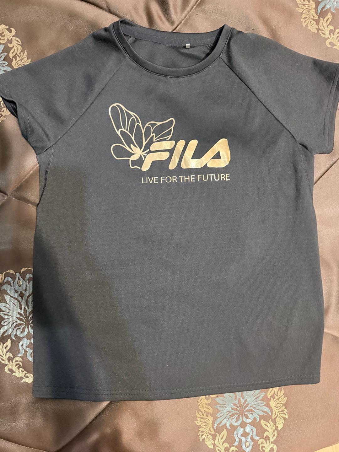 FILA Футболка FILA с принтом бренда и логотипом — фото 2