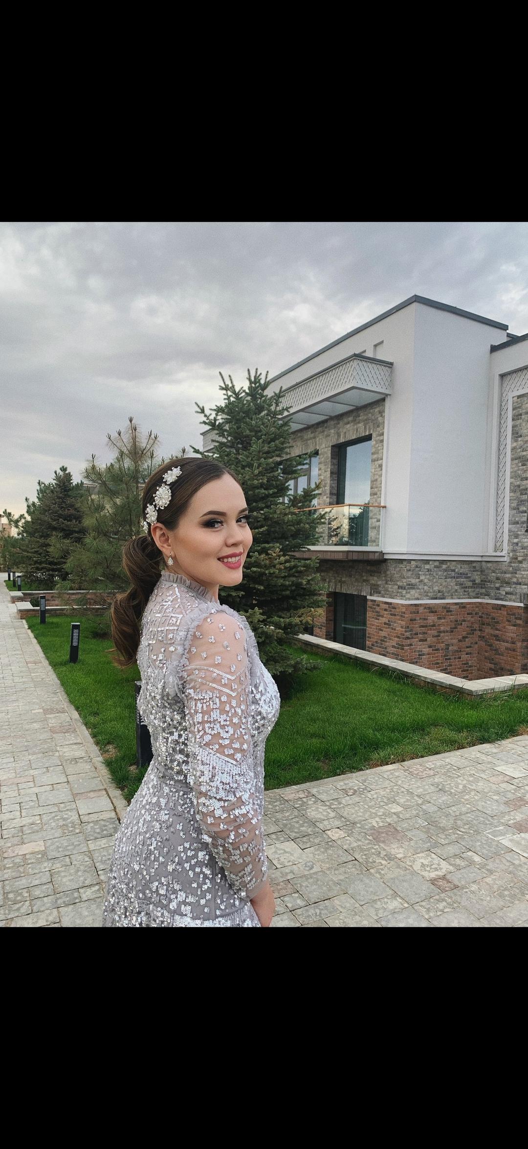NEEDLE & THREAD Серебристое платье “Needle & Thread”. Оригинал 100%. — фото 2