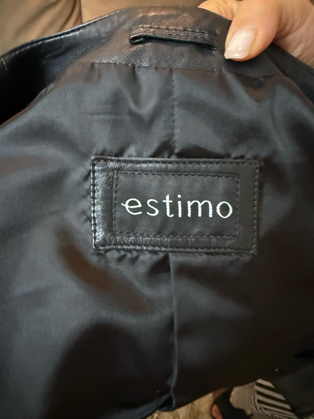 Estimo Кожаная куртка Estimo — фото 2