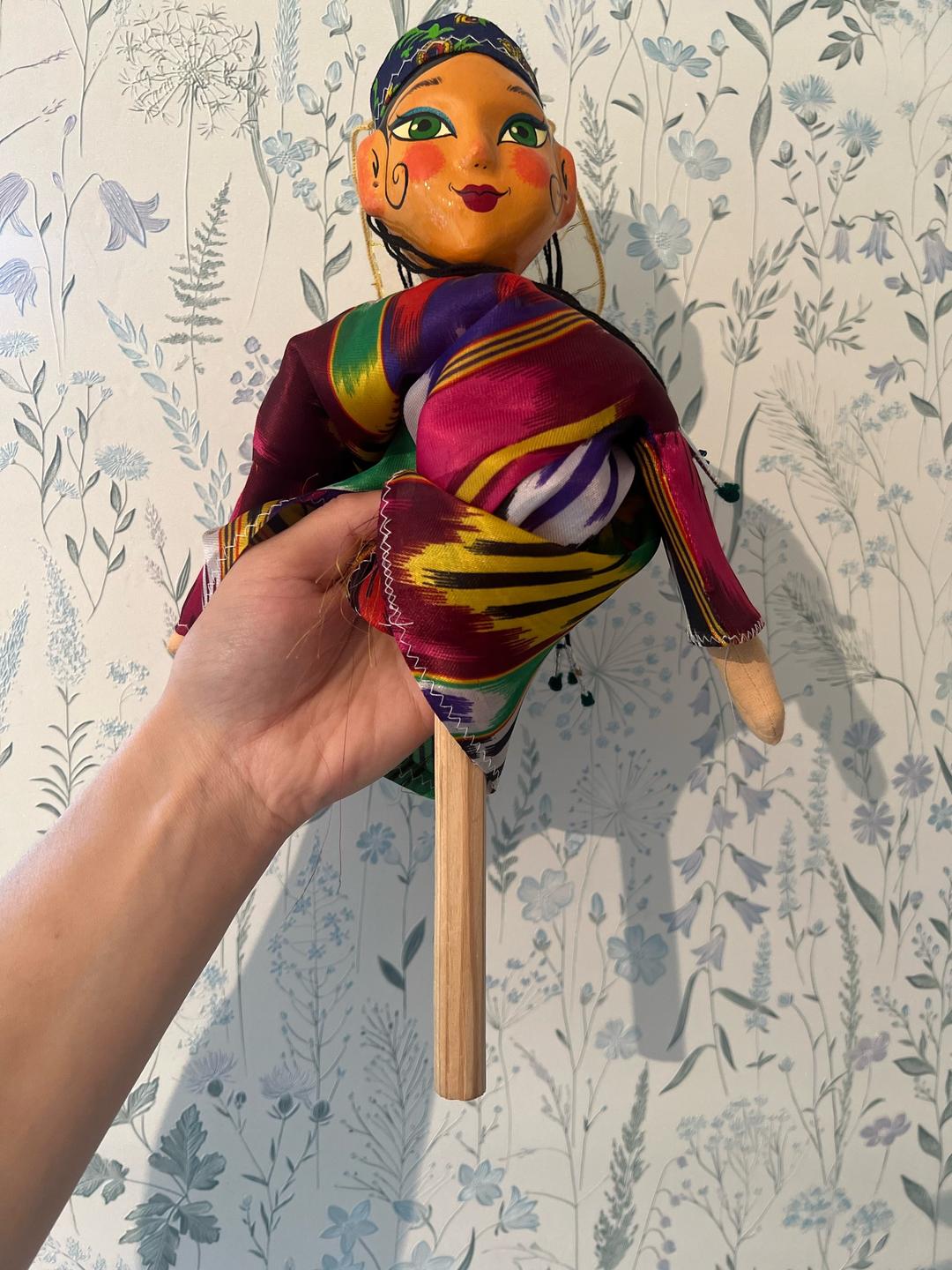 Hand Made Узбекская девушка кукла — фото 2
