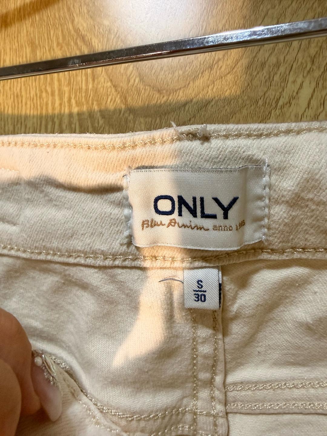 Only Only белые джинсы — фото 2