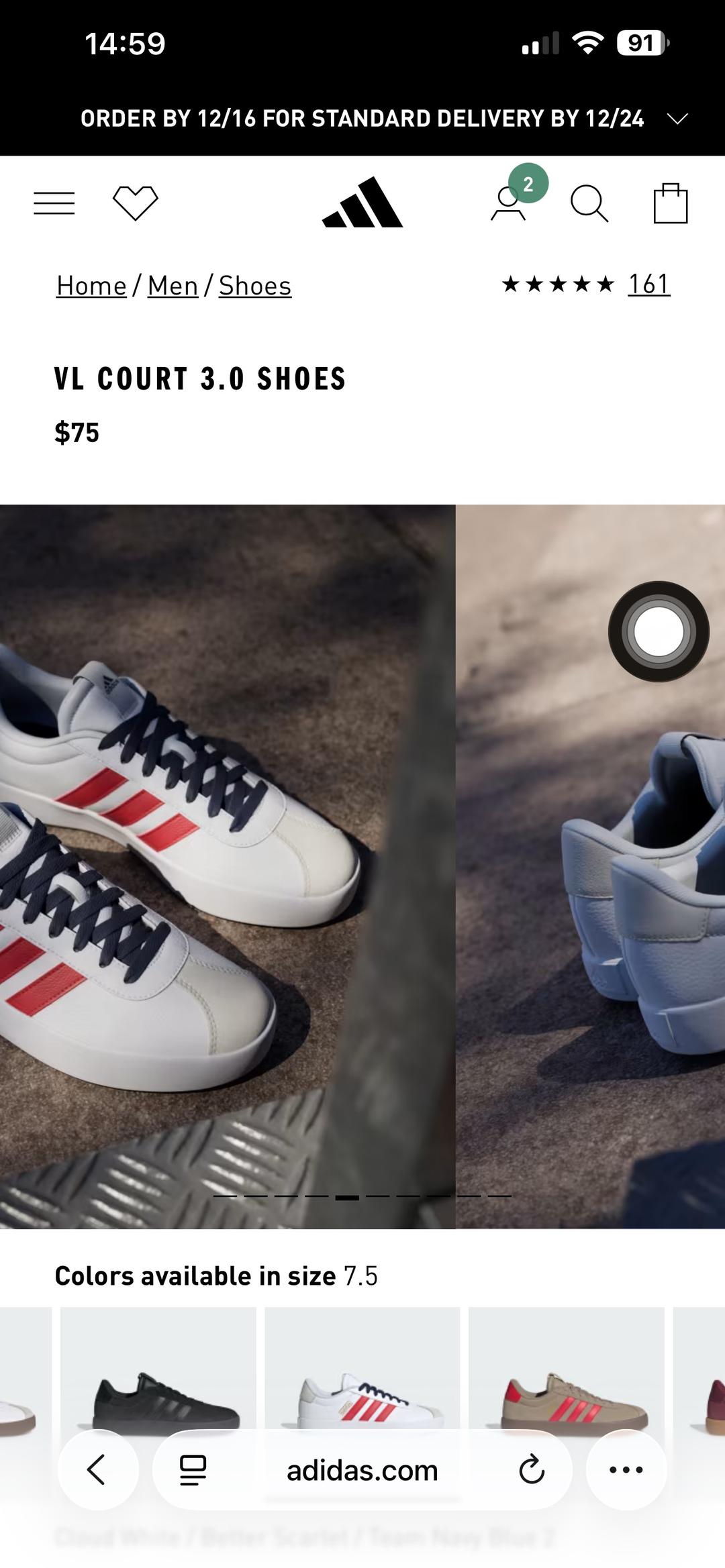 Adidas Кроссовки оригинал адидас — фото 2