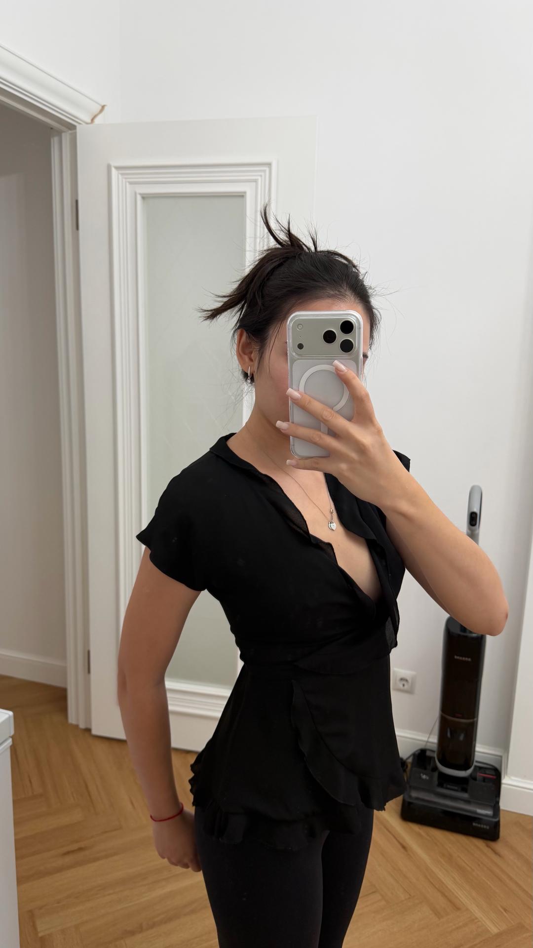 Zara Продам черную блузку ZARA — фото 2