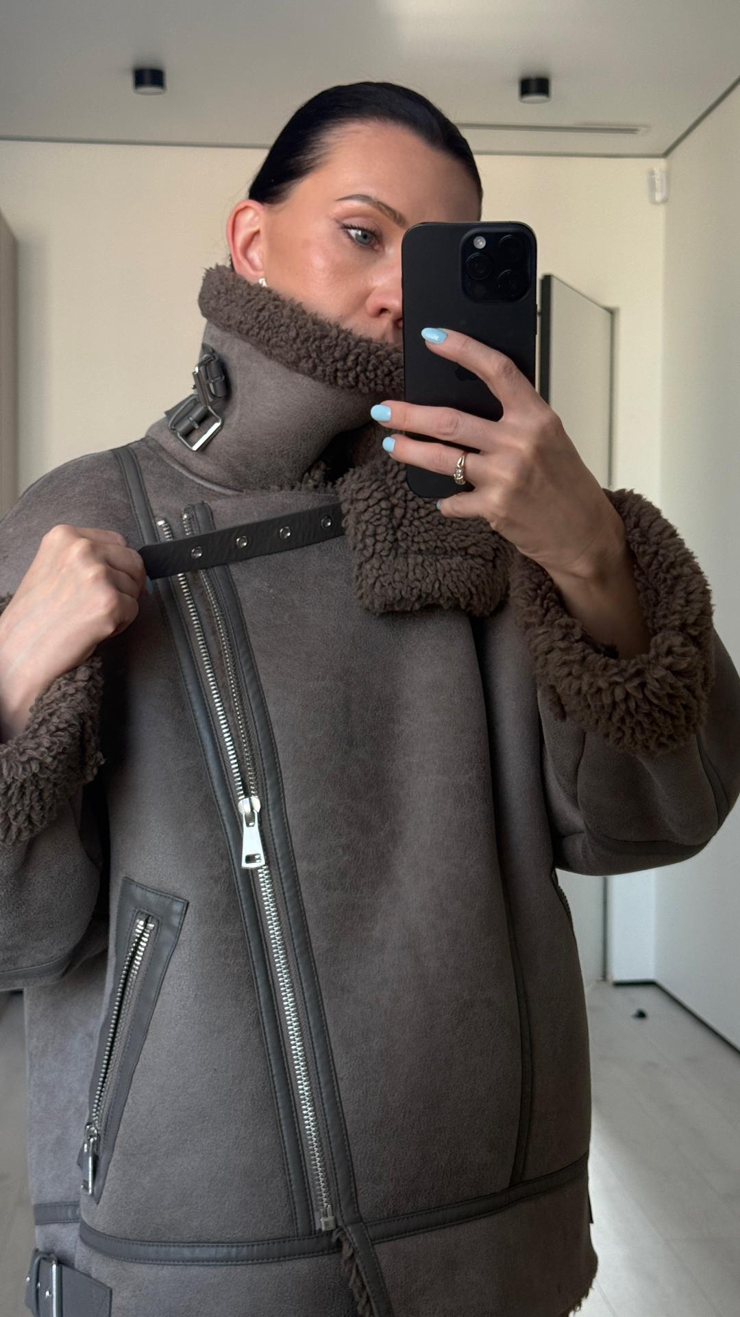 Zara Дубленка ZARA — фото 2