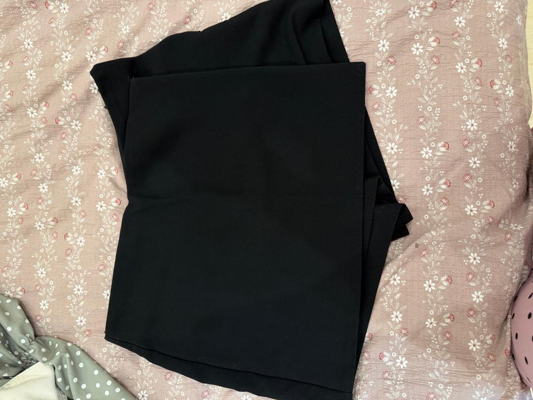 Zara Черные юбка шорты зара — фото 2