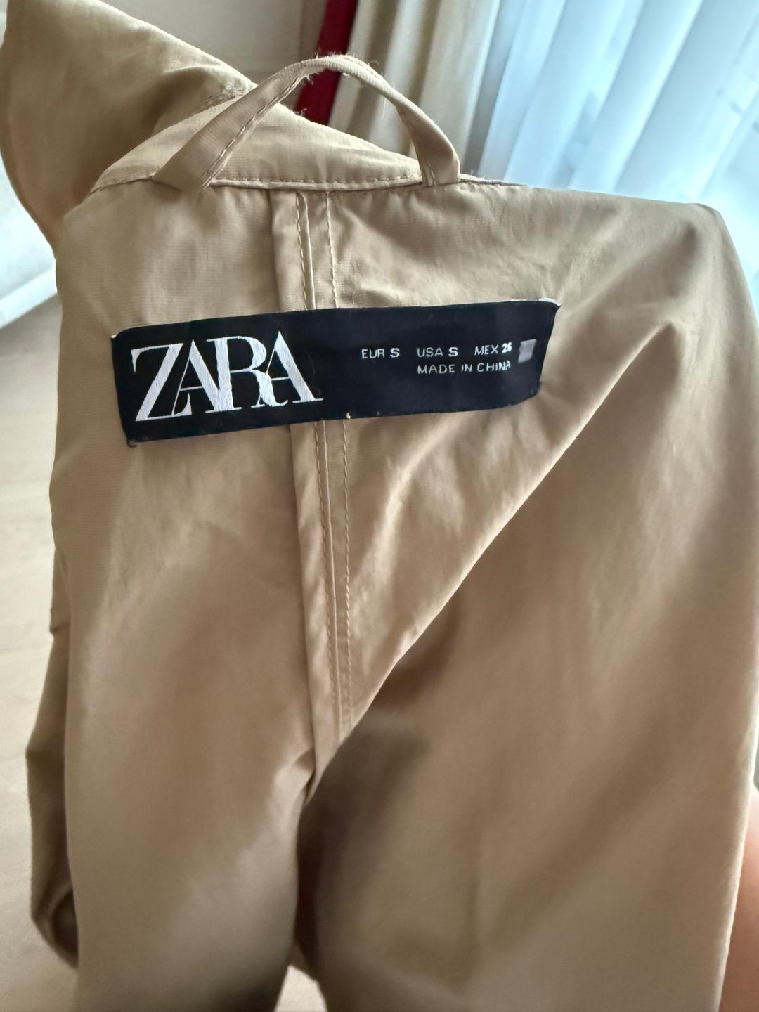Zara Тренч бежевый ZARA — фото 2