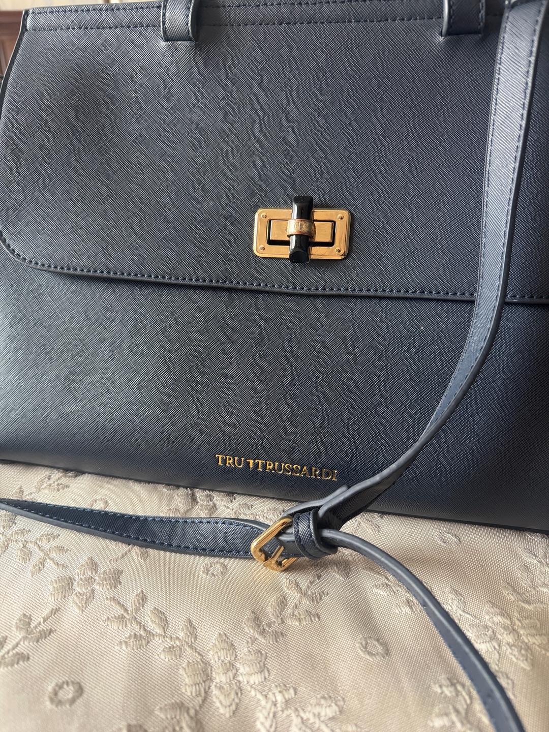 Trussardi Кожаная сумка Trussardi — фото 2