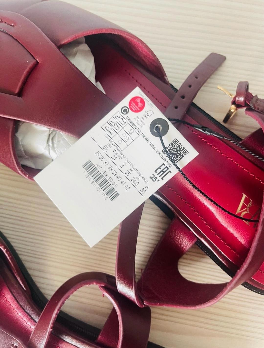 Zara Новый босоножки Zara — фото 2