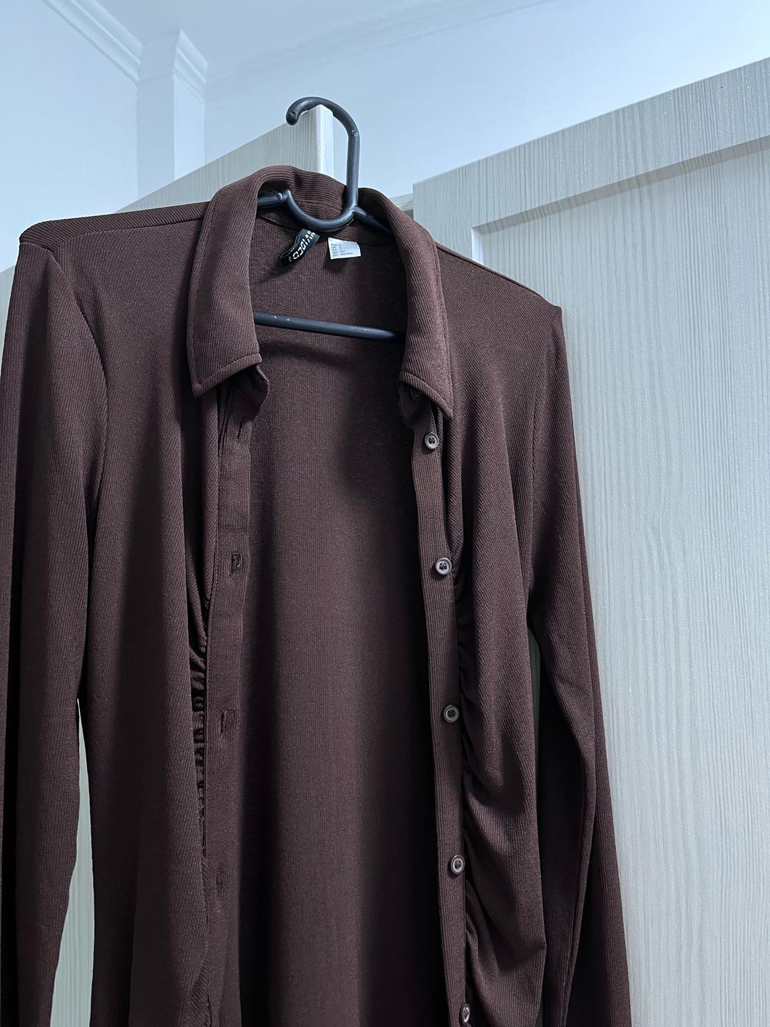 H&M Платье H&M в коричневом цвете — фото 2