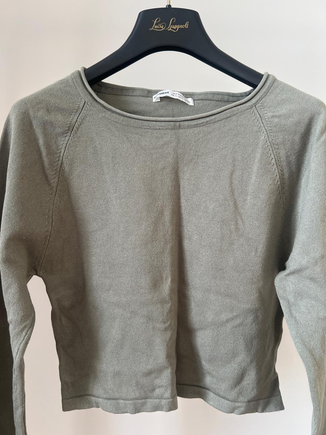 Pull & Bear Pull&Bear кроп-джемпер — фото 2