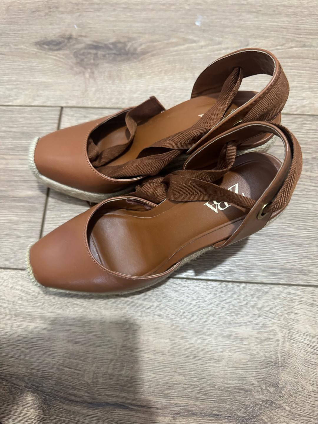 Zara ZARA эспадрильи на танкетке — фото 2