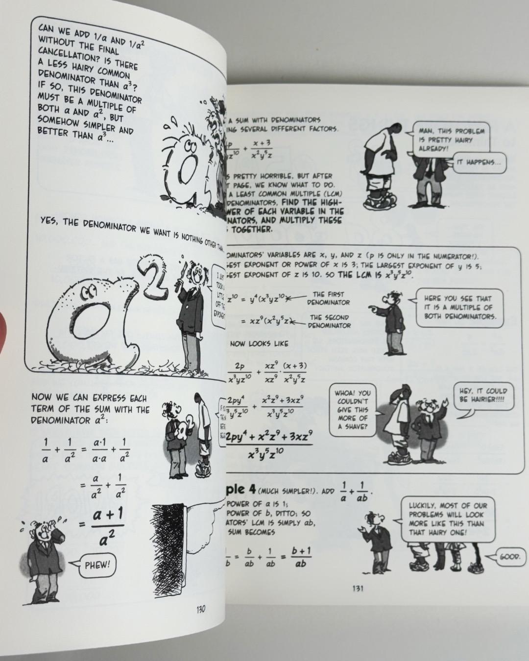 Larry Gonick The Cartoon Guide to Algebra — фото 2