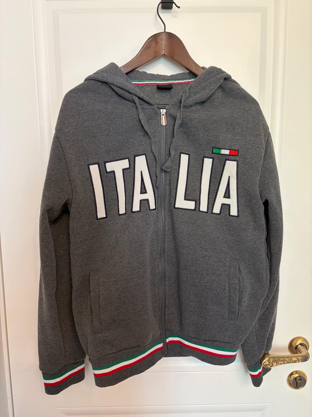 Толстовка серая Italy 🇮🇹 — фото 2
