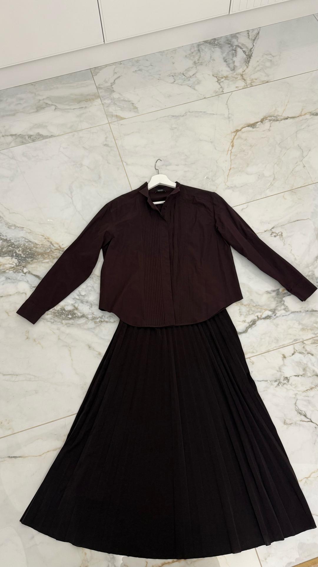 Massimo Dutti Massimo Dutti юбка и рубашка — фото 2