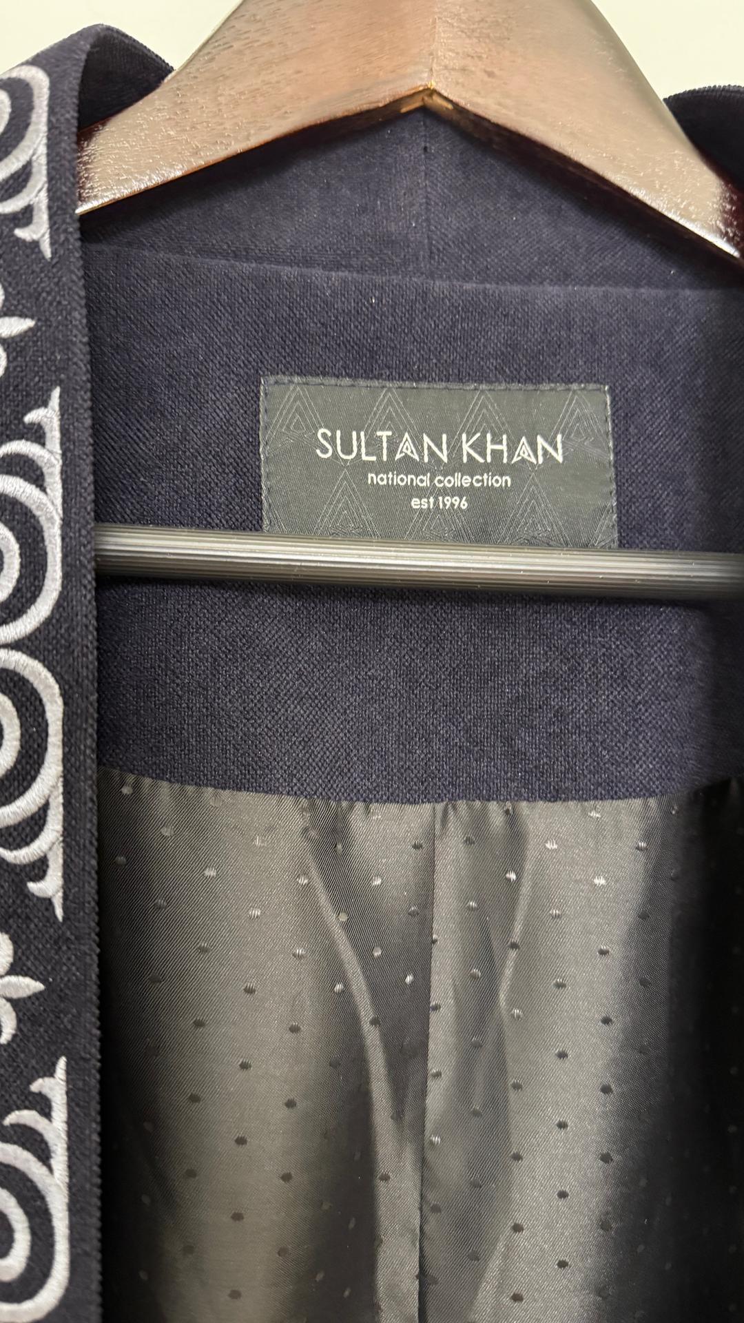 Sultan Khan Шапан Пиджак Sultan Khan синий размер 54-56 — фото 2
