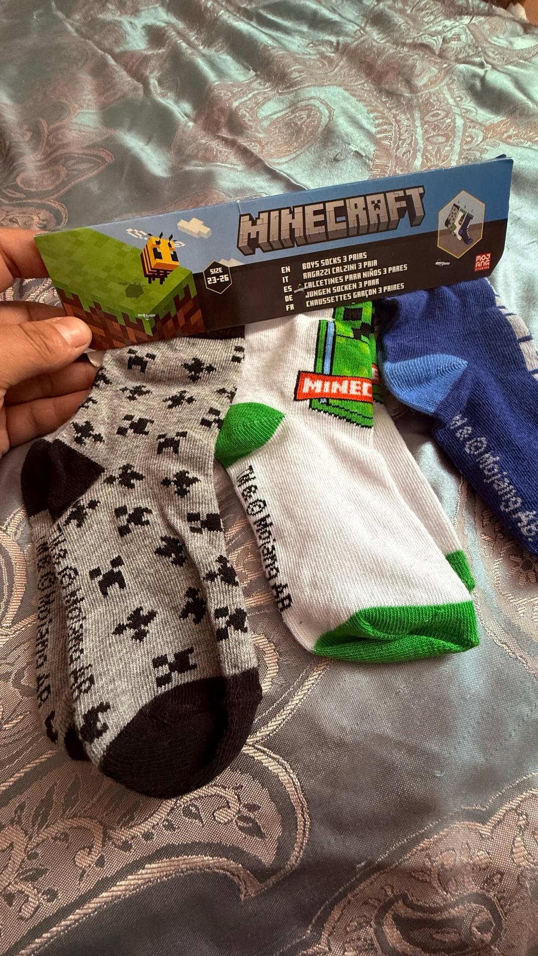 Minecraft Носки Minecraft для мальчика — фото 2
