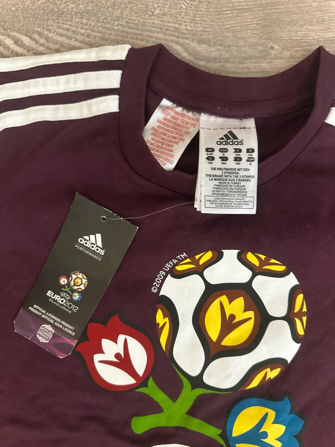 Adidas Футболка Adidas UEFA EURO 2012, новая с биркой — фото 2