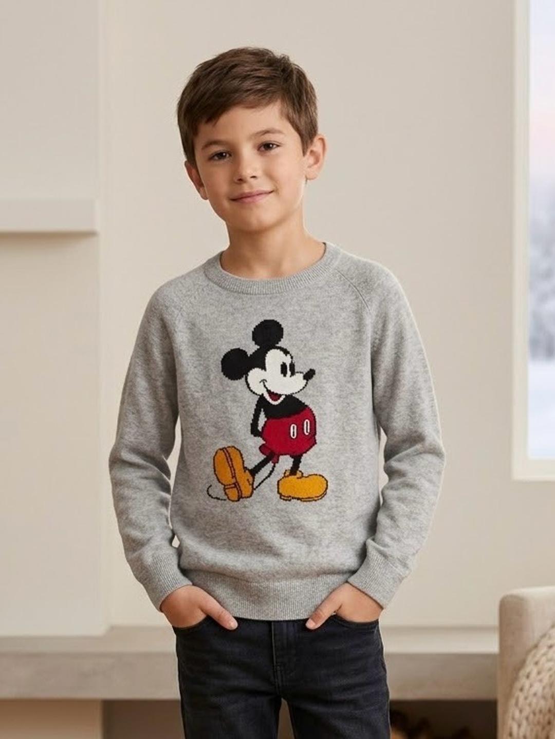 Uniqlo Джемпер UNIQLO с принтом Микки Мауса — фото 2