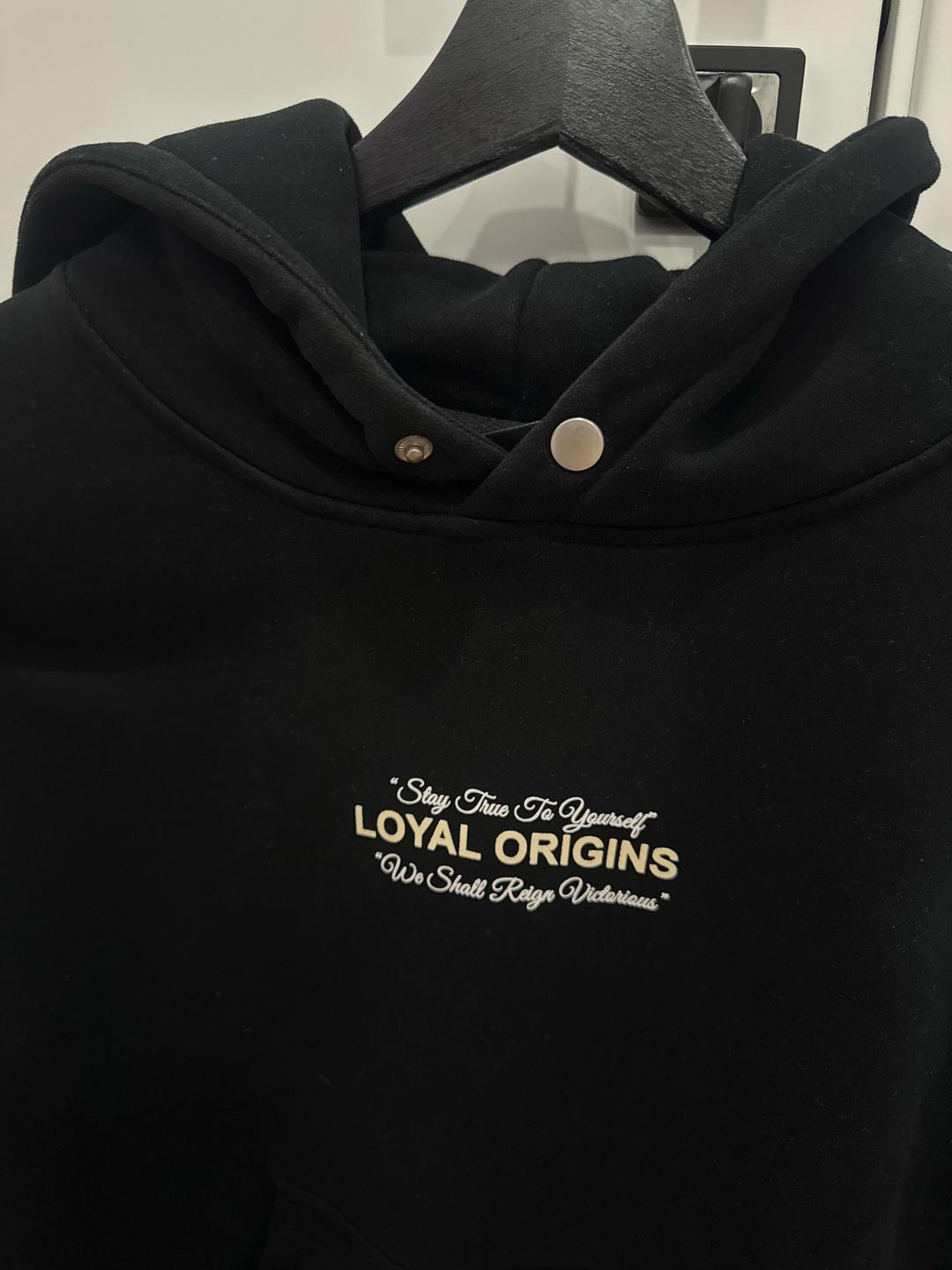 loyal origins черная толстовка Loyal origins — фото 2