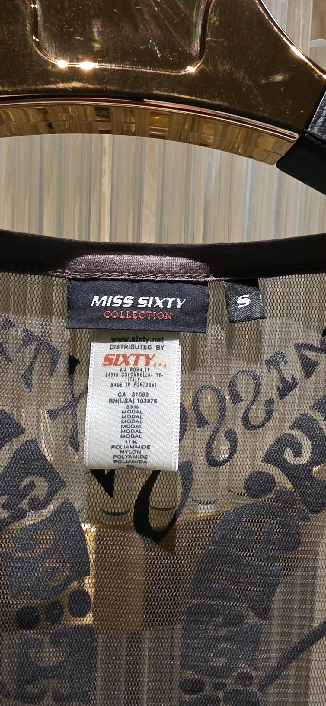 "MISS SIXTY" Модная футболка. — фото 2