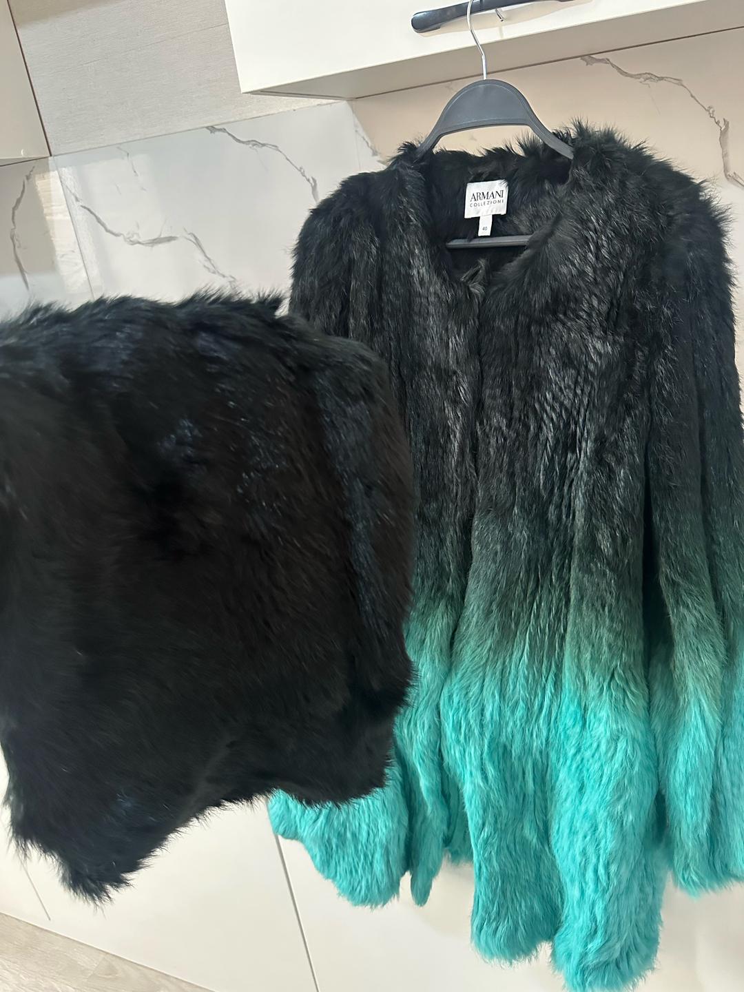 Armani Шуба из меха кролика — фото 2