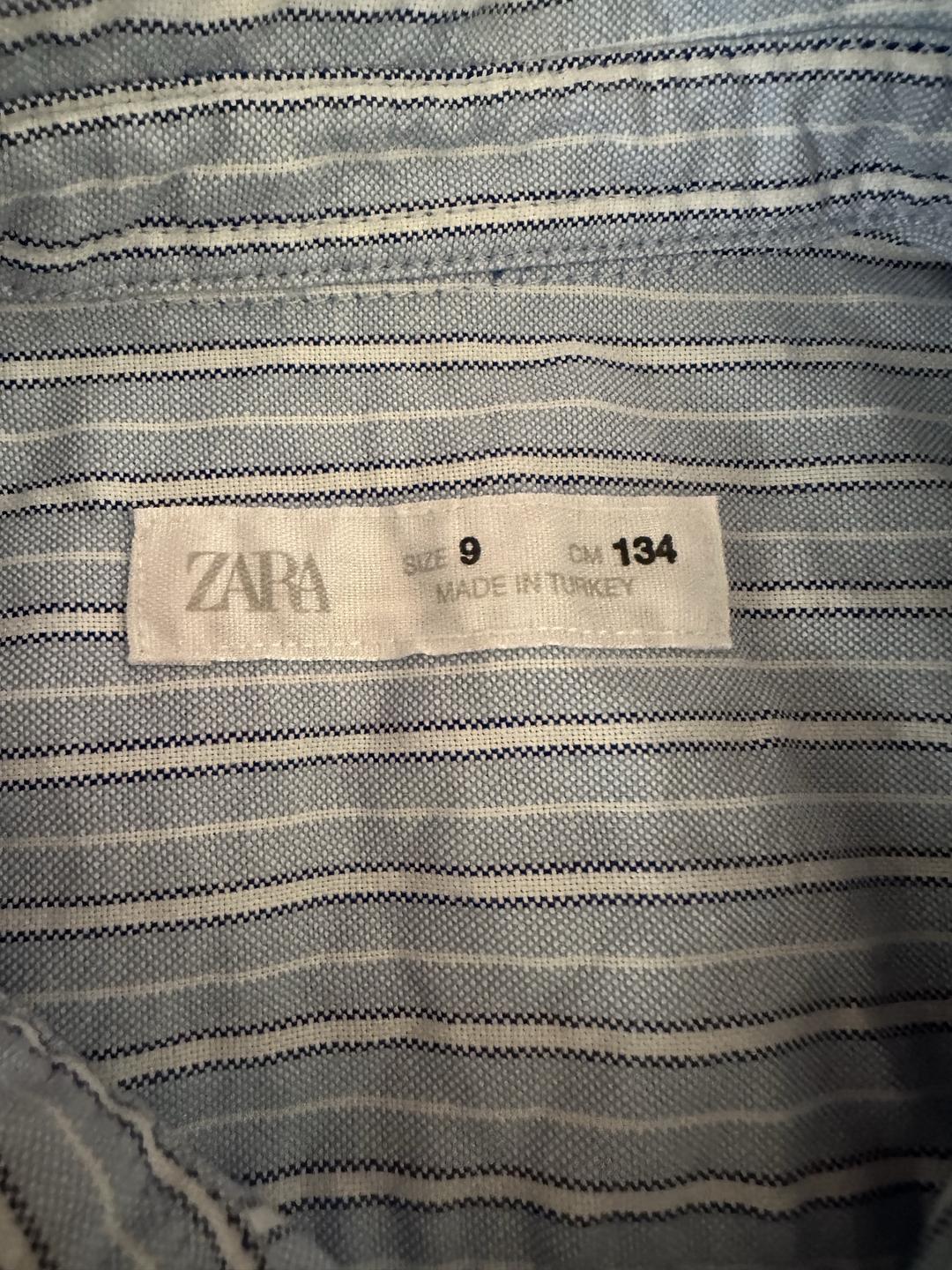 Zara Рубашка Zara kids в полоску — фото 2