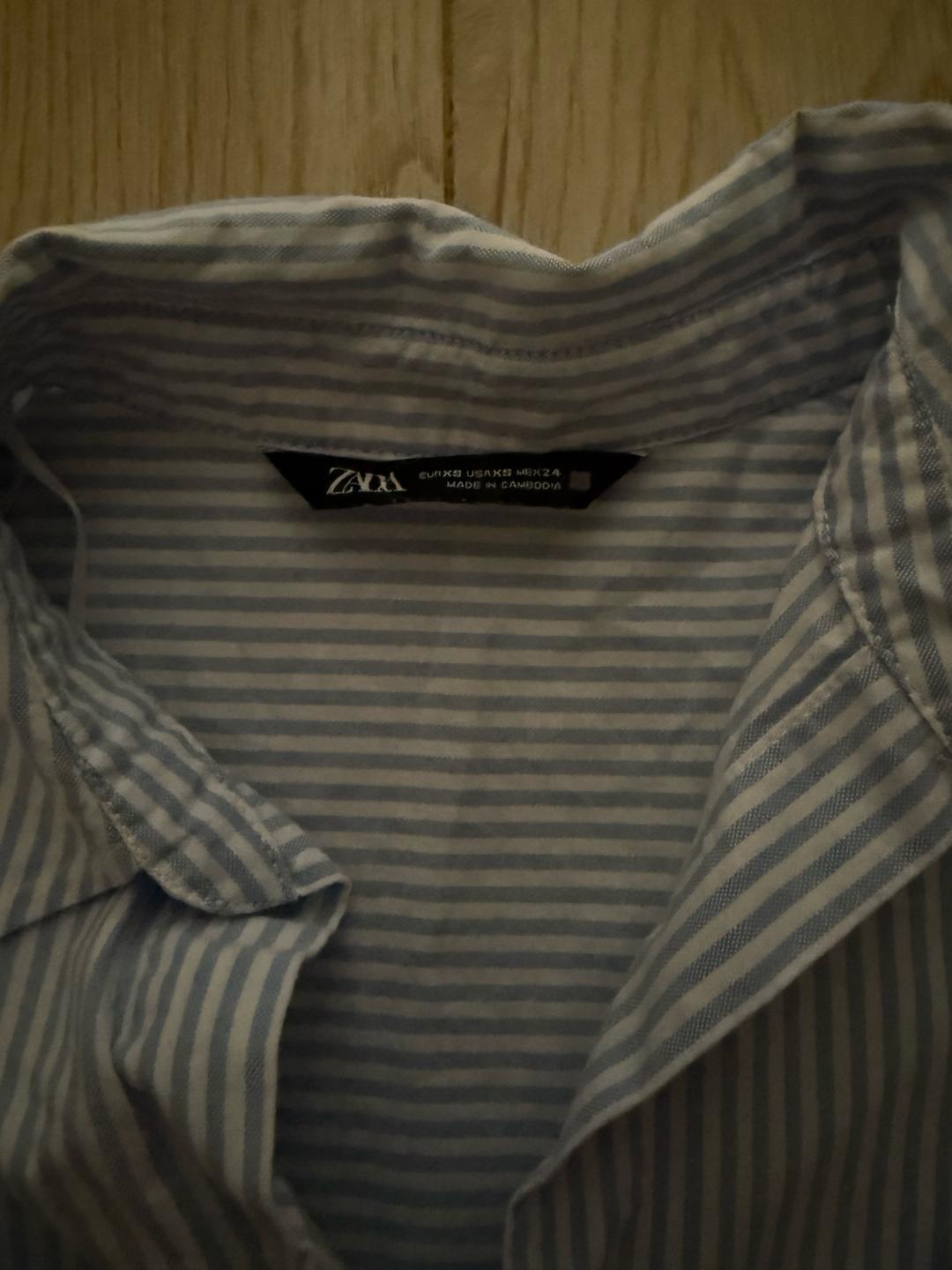 Zara Рубашка ZARA в полоску — фото 2