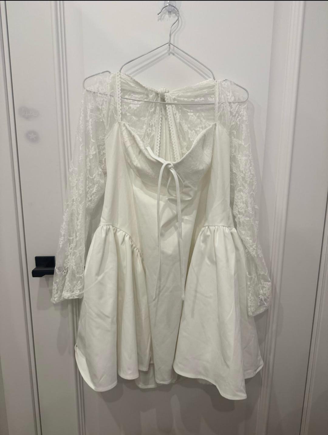SHEIN Белое платье Shein 2XL — фото 2