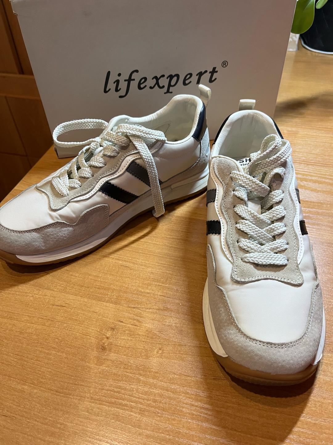 Lifeexpert Кроссовки lifeexpert 37р. (молочный цвет, под адидас) — фото 2