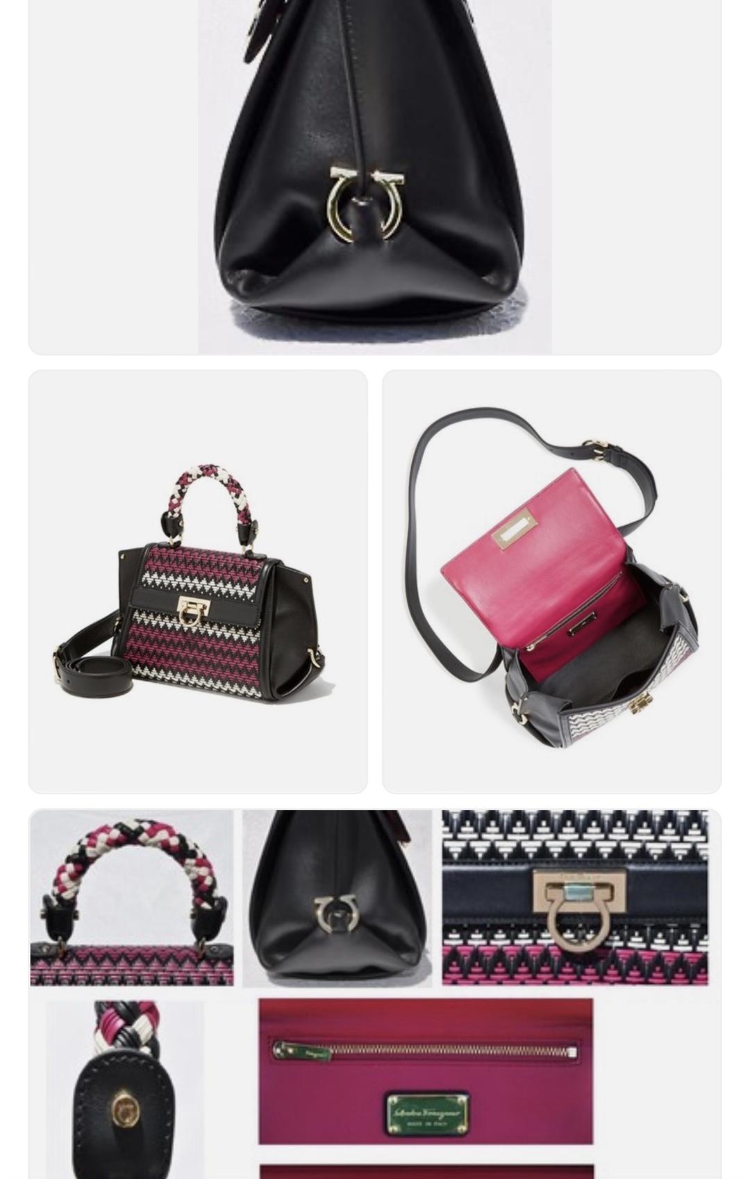 Salvatore Ferragamo Изящная сумочка Salvatore Ferragamo шеврон София в идеальном состоянии — фото 2