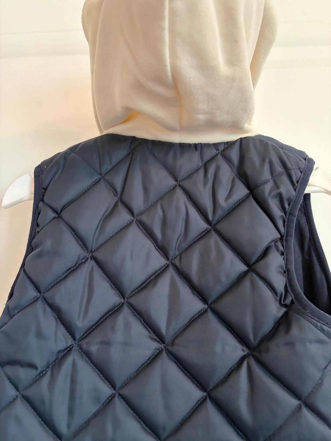 Zara Стеганый жилет Zara с капюшоном 2-3годика — фото 2