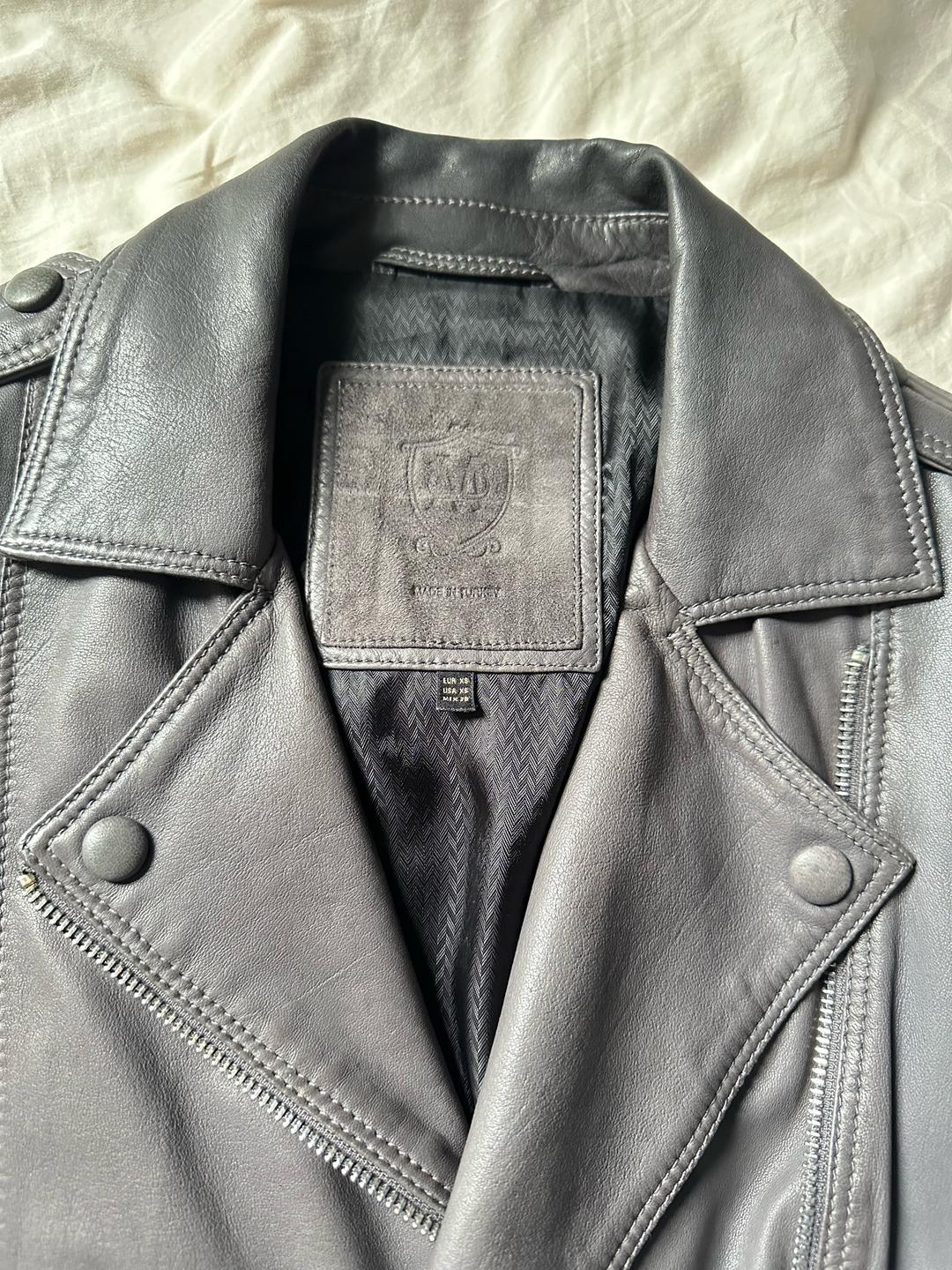 Massimo Dutti Кожаная куртка Massimo Dutti — фото 2