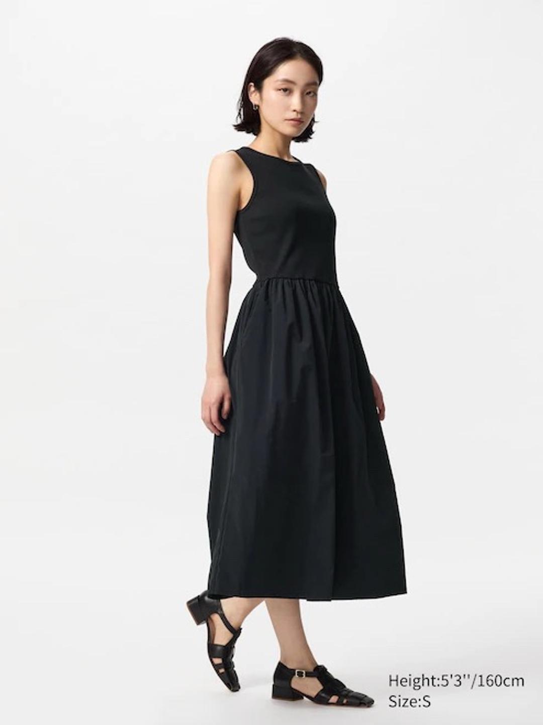 Uniqlo Uniqlo комбинированное платье — фото 2