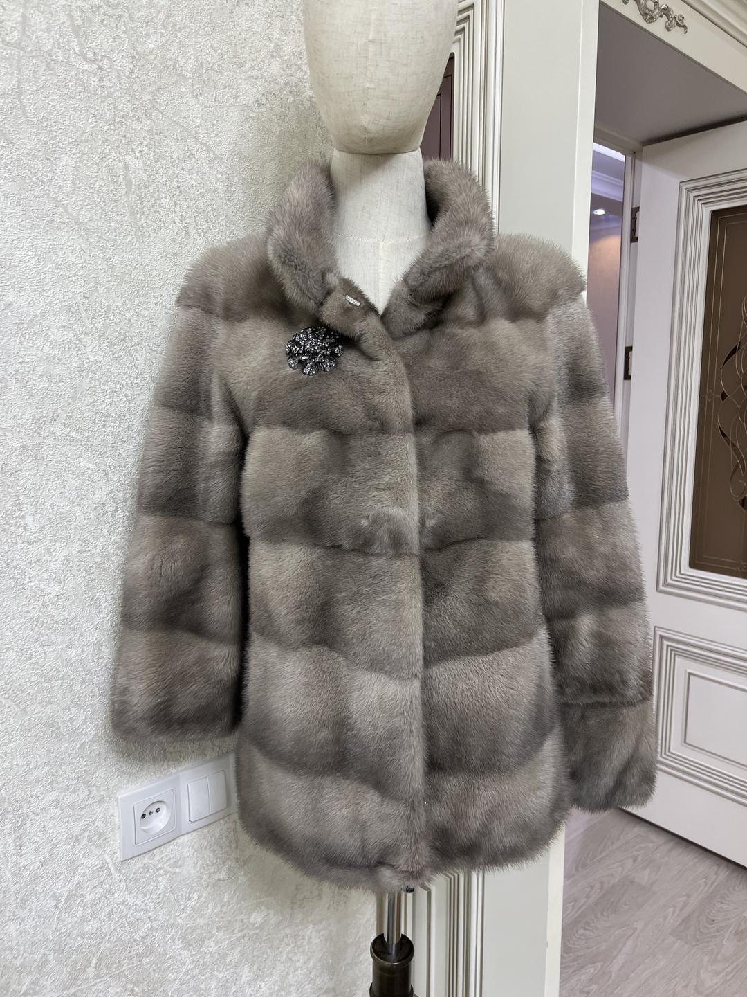 Нет бренда Норковая шуба — фото 2