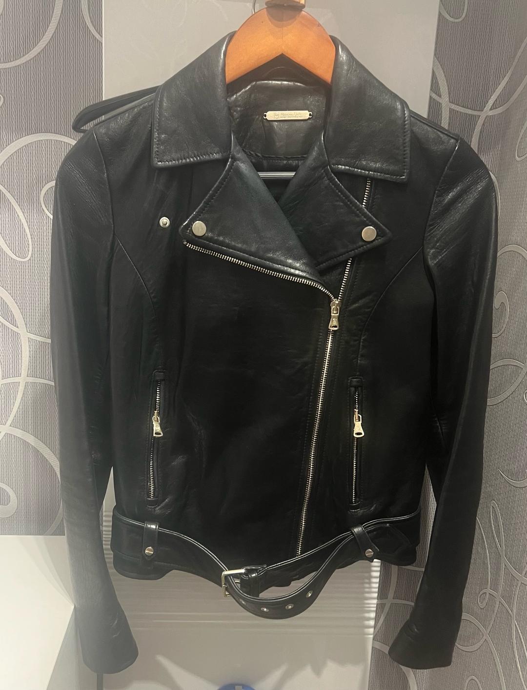Massimo Dutti Куртка кожаная Massimo Dutti — фото 2