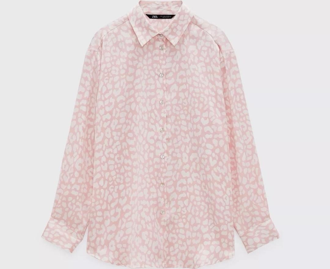 Zara Леопардовая рубашка Zara — фото 2