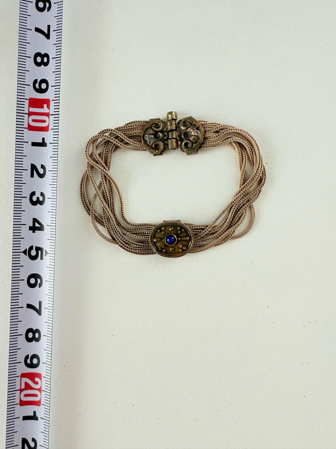 Handmade (ручная работа) браслет из черненого серебра — фото 2