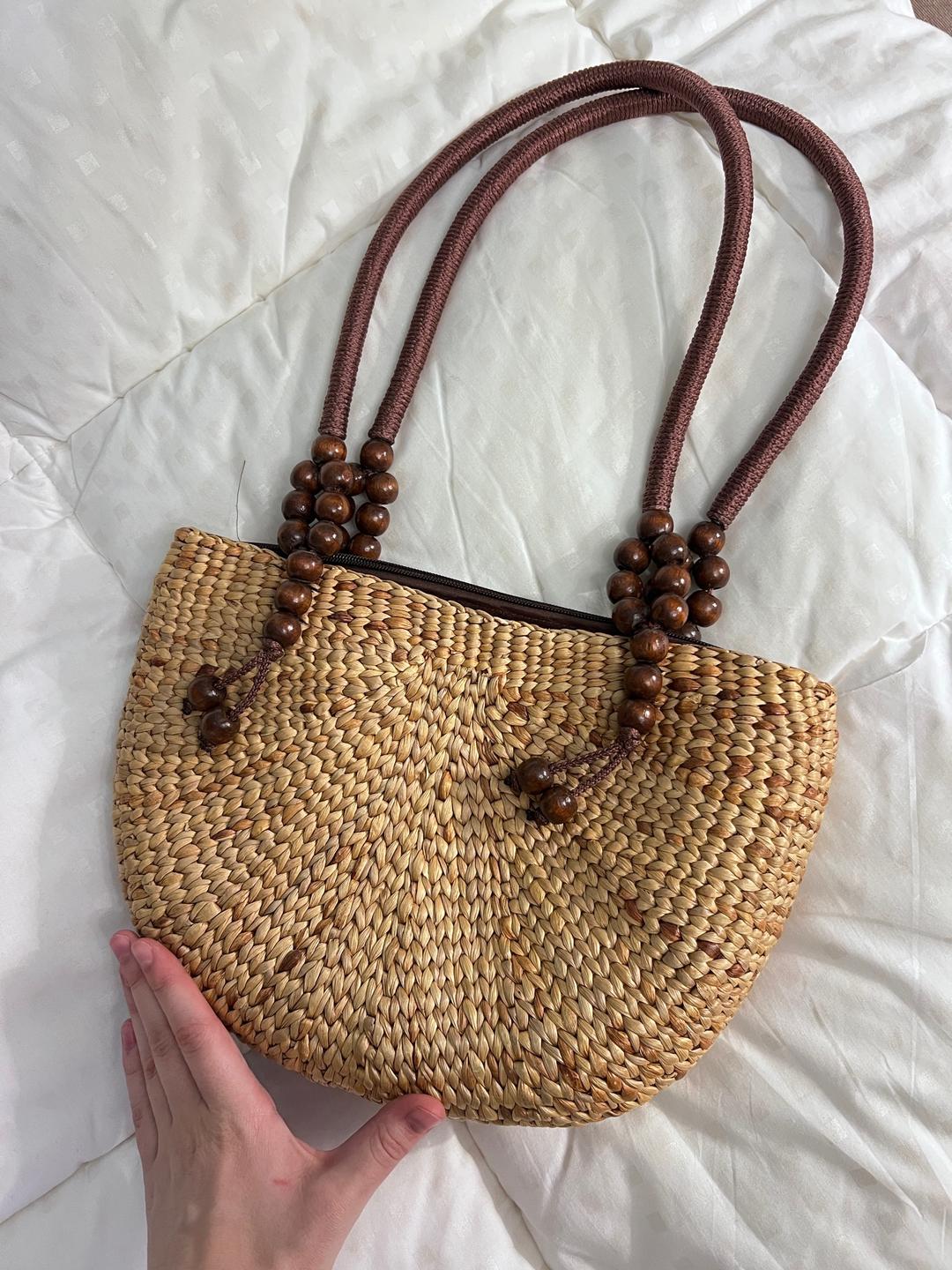 Handmade (ручная работа) Плетёная сумка — фото 2