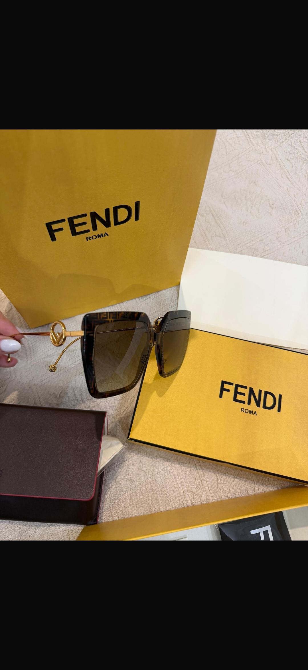 Fendi Солнцезащитные очки Fendi — фото 2